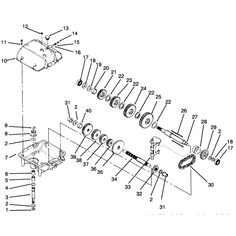 Peerless Transmission Model No 700-039