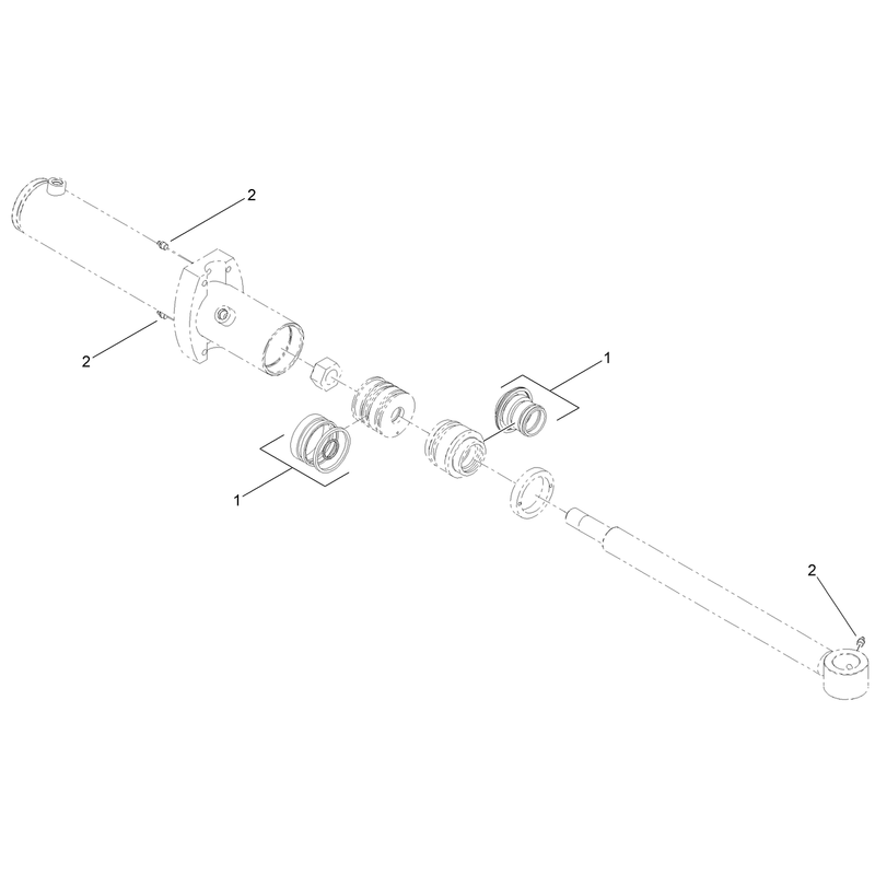 Hydraulic Cylinder Assembly No. 130-7467