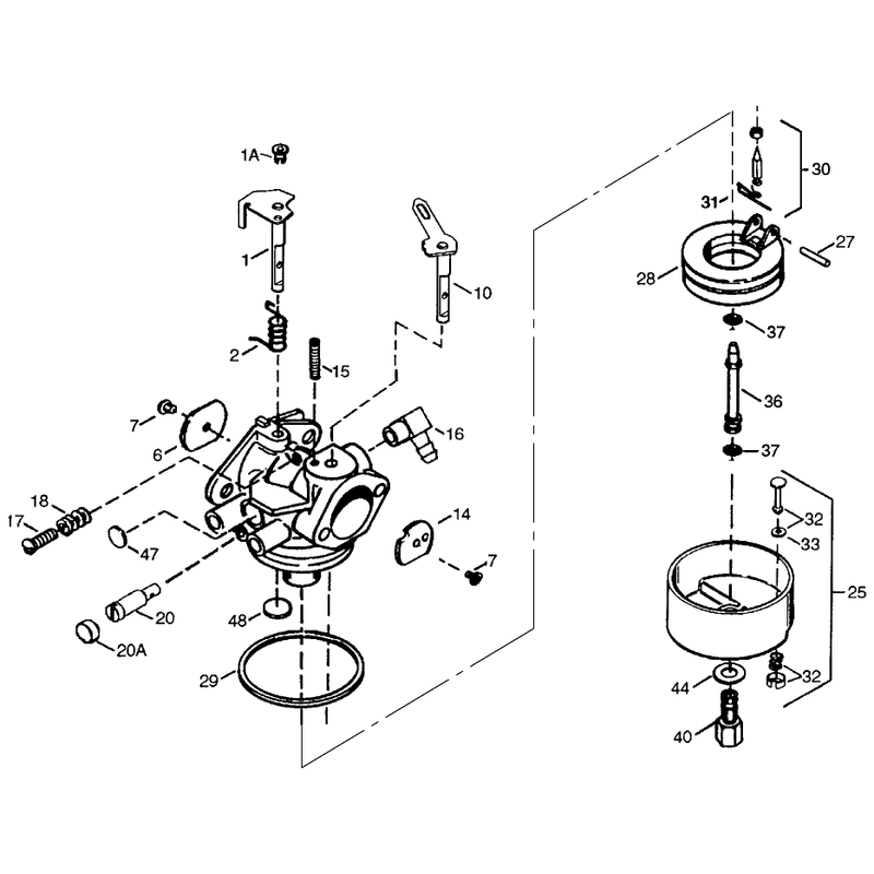 Carburetor Tecumseh #640169