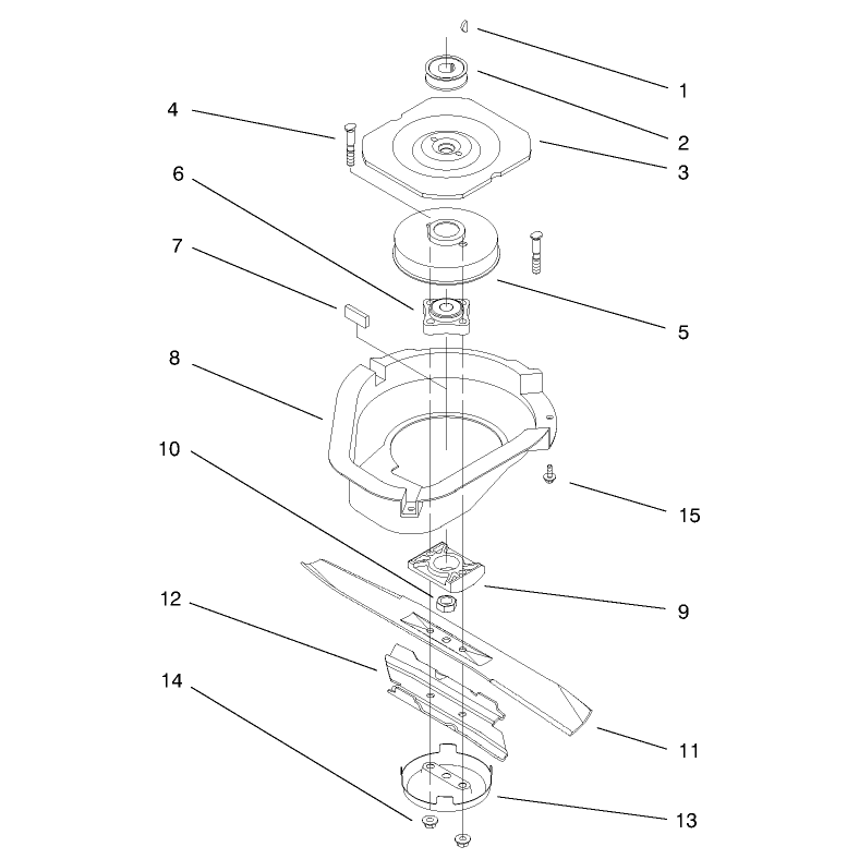 Blade Brake Clutch Assembly