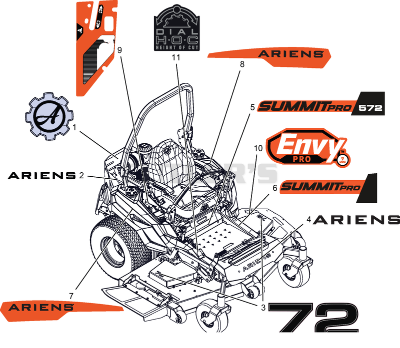 Decals - Style - 72"
