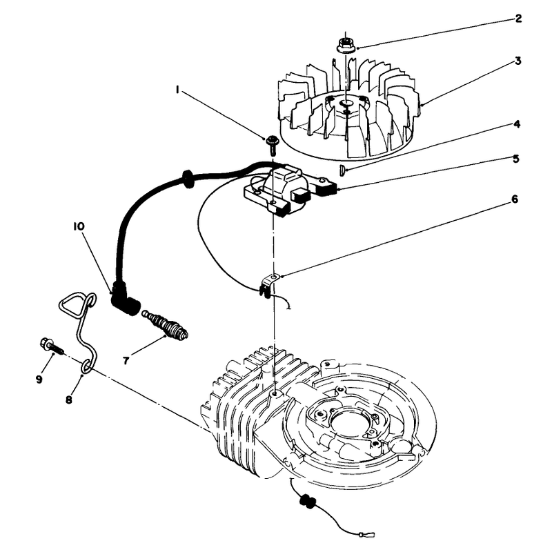 Engine Assembly Model No 47ph7