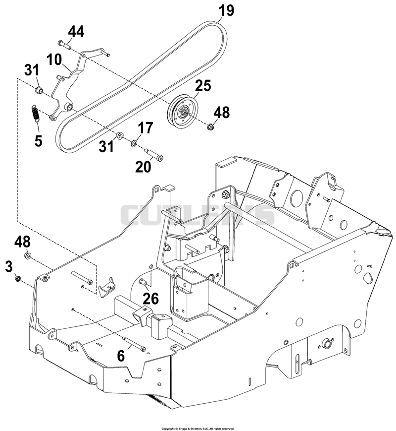 Main Body & Engine Assembly - 4