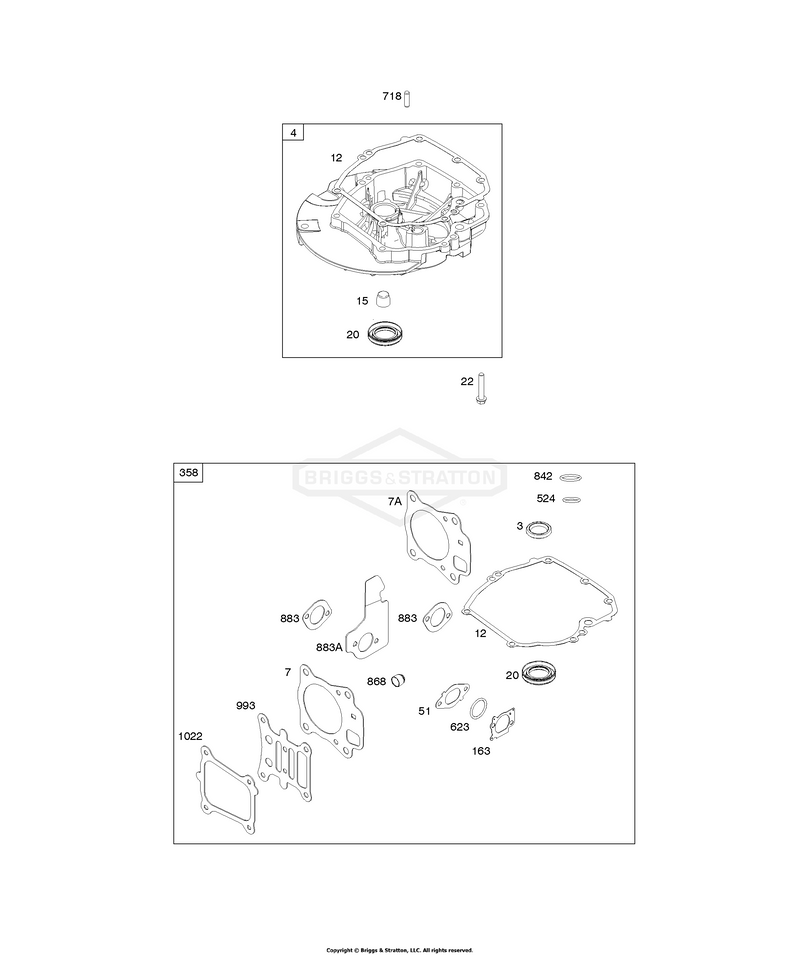 Gasket Set-Engine, Sump