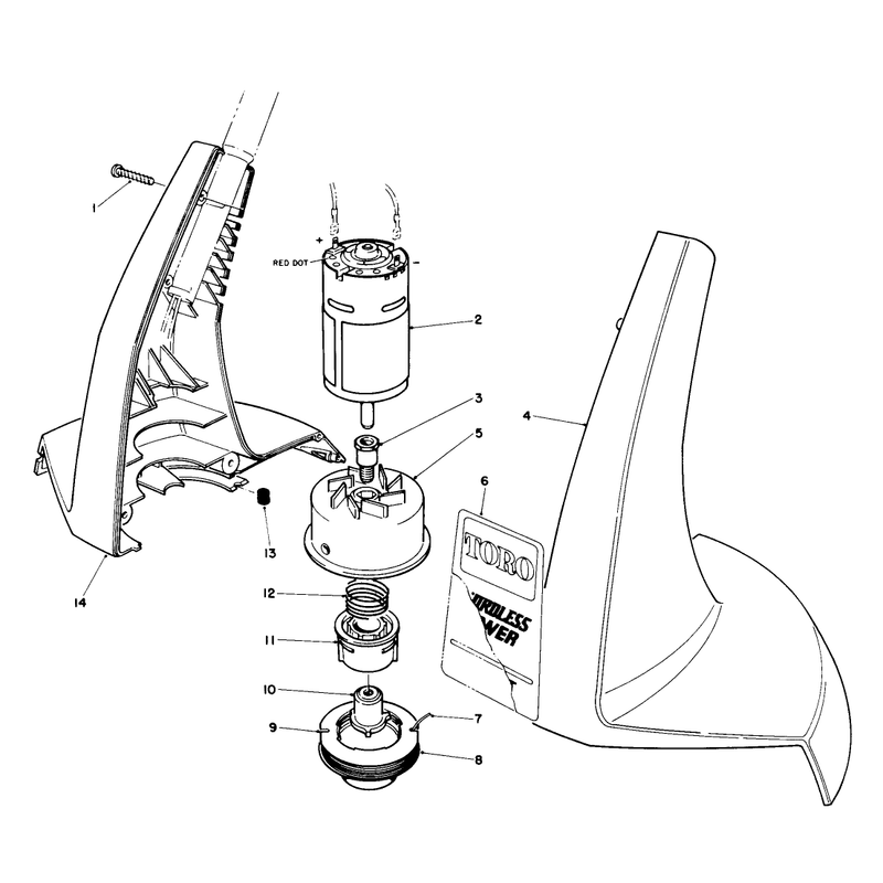 Motor And Housing Assembly