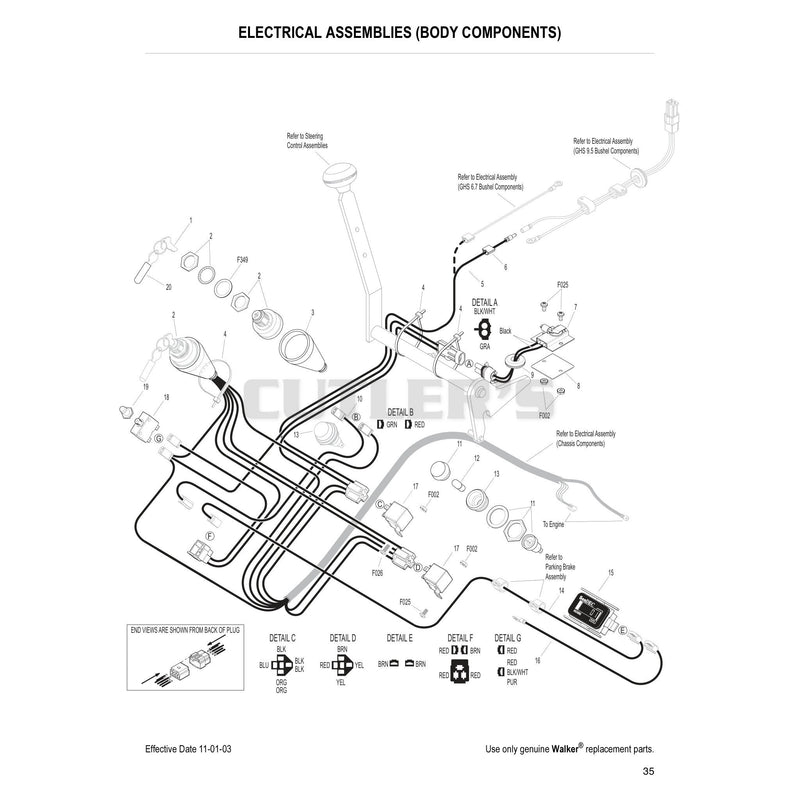 Electrical Assemblies Body Components