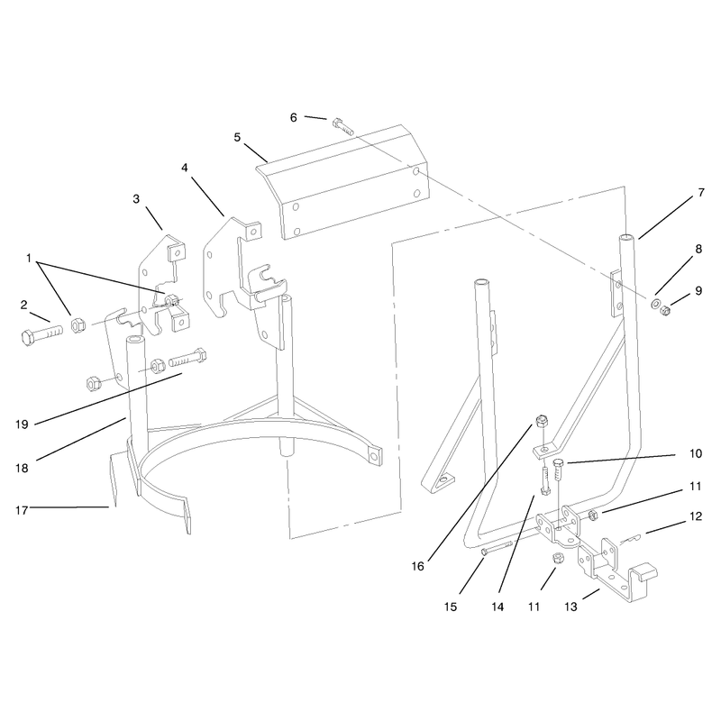 Canister Support Assembly