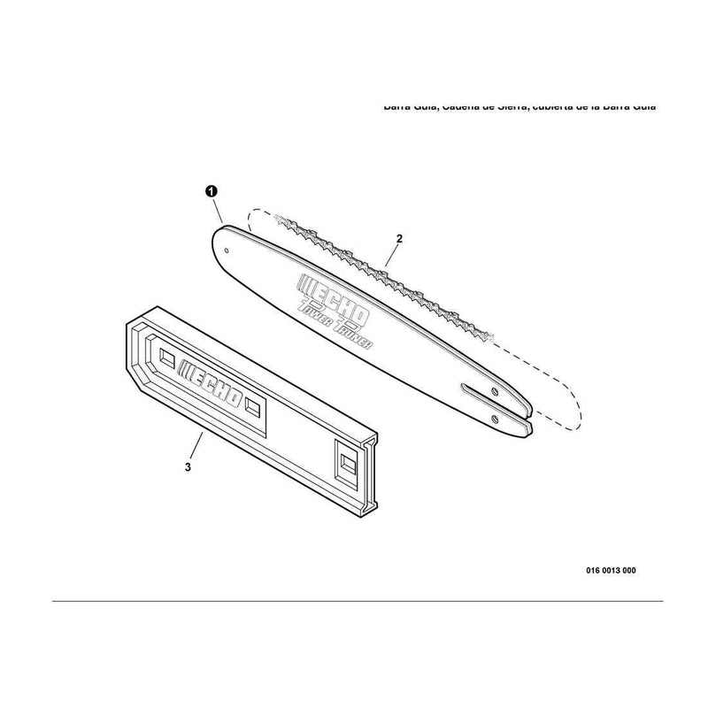 Guide Bar, Sawing Chain, Cover