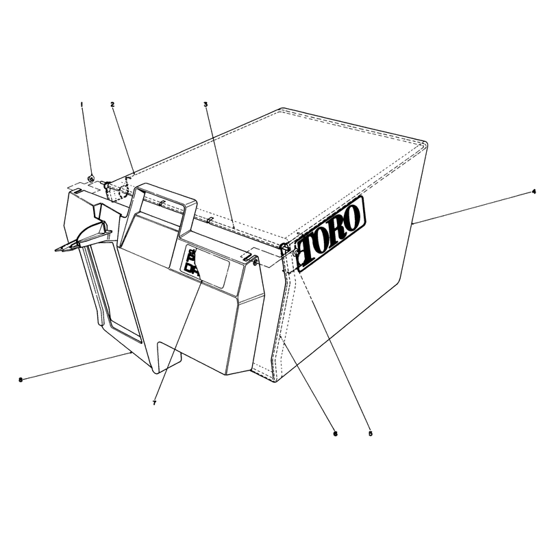 Grass Bag Assembly No 11-0189