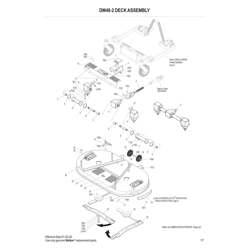 DM48-2 DECK ASSEMBLY