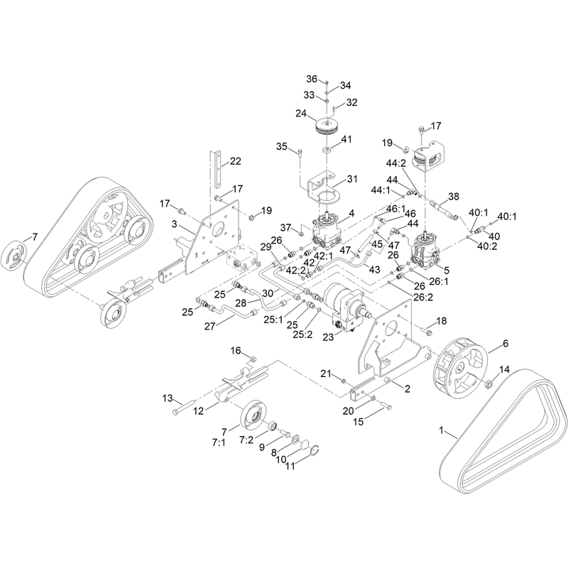Track and Drive Assembly