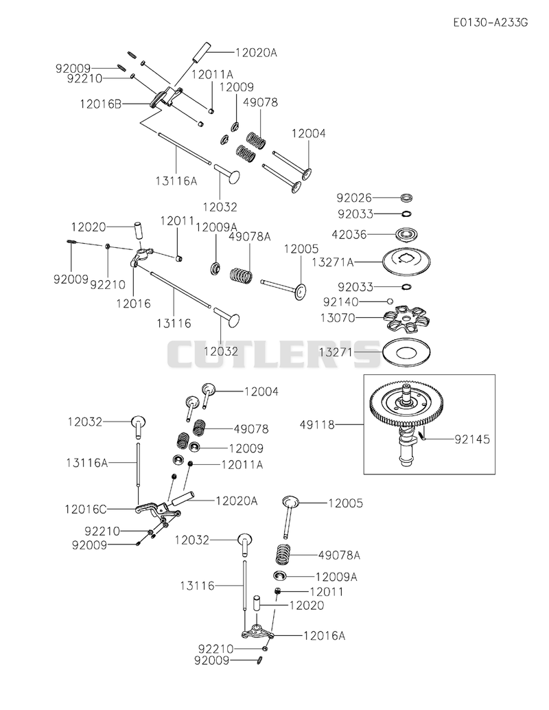 VALVE/CAMSHAFT