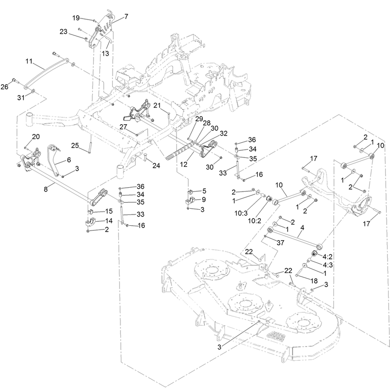 Deck Lift Assembly