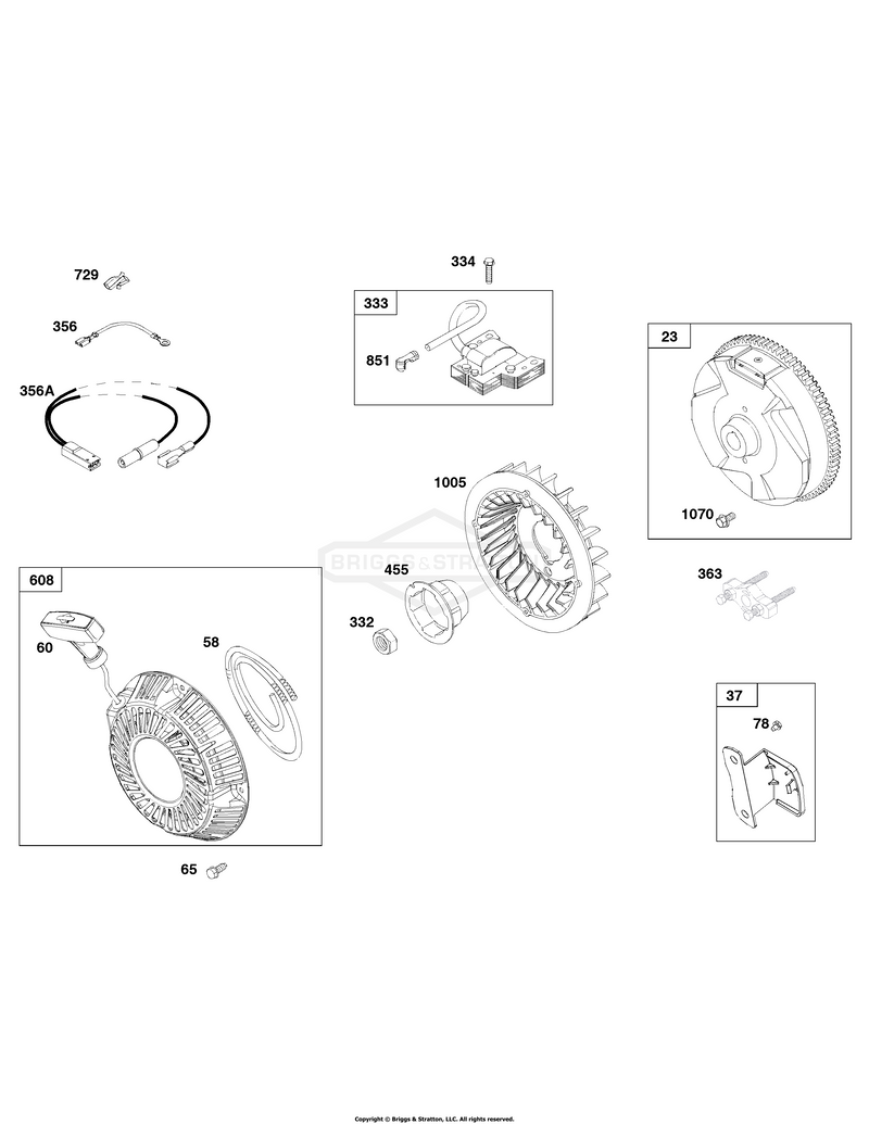 Flywheel, Ignition, and Starter Group