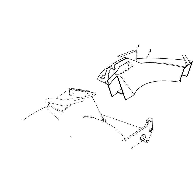 Side Discharge Chute Model No 59168 Optional