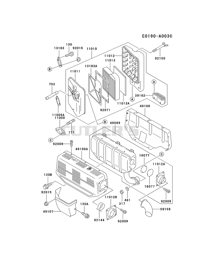 AIR-FILTER/MUFFLER