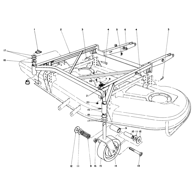 Cutting Unit Model No 30555 Continued