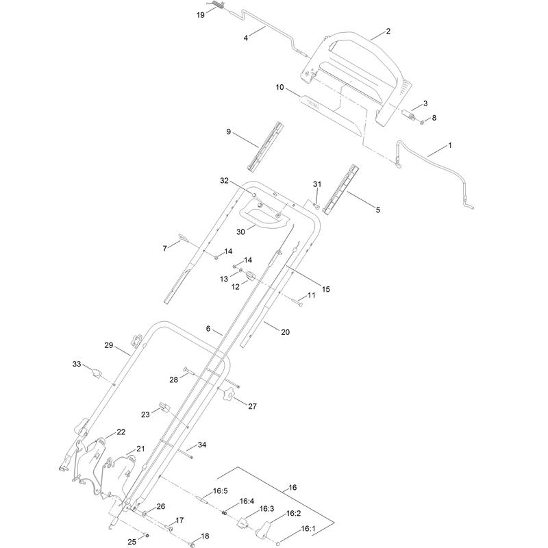 Handle and Control Assembly