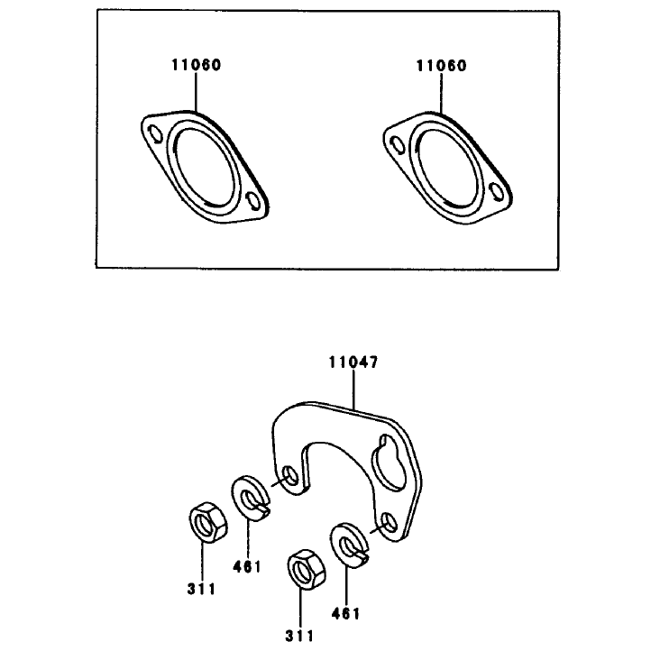 Air Filtermuffler Kawasaki Fd661d-S03