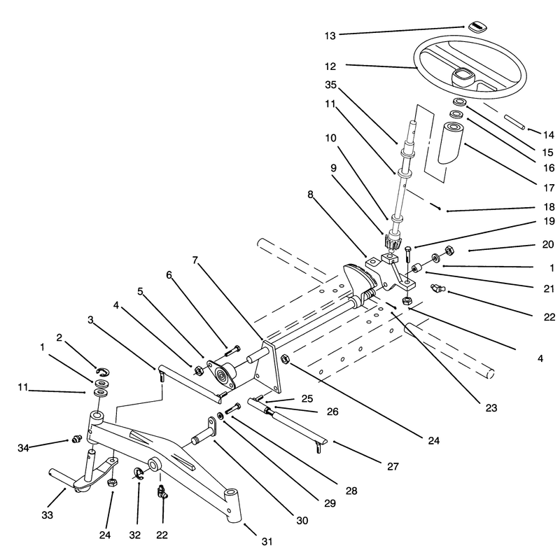 Front Axle and Steering