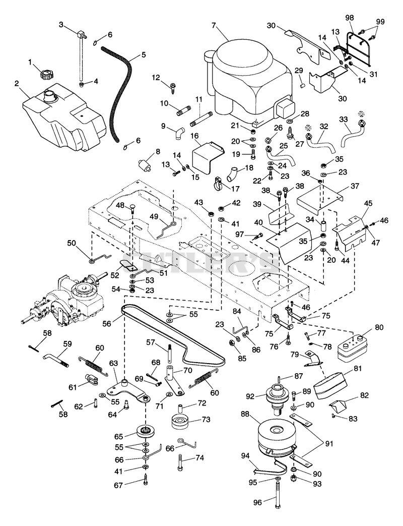 Engine & Belt Drive