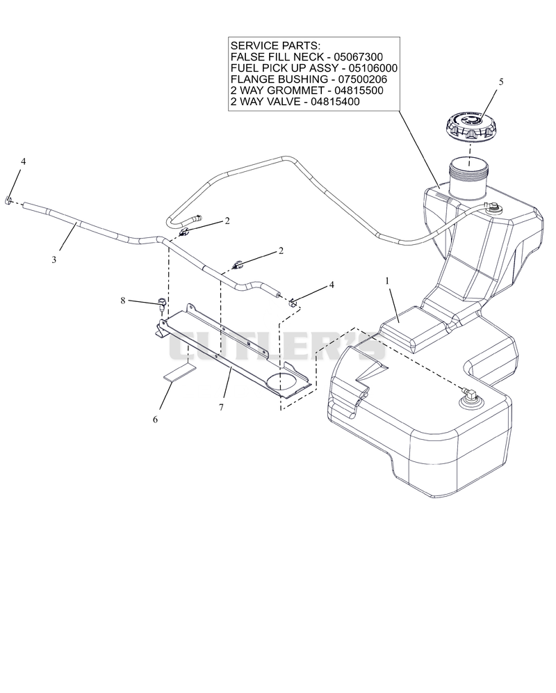 Fuel System - Kawasaki