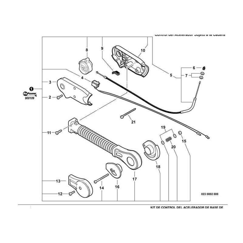 Hip Mount Throttle Control