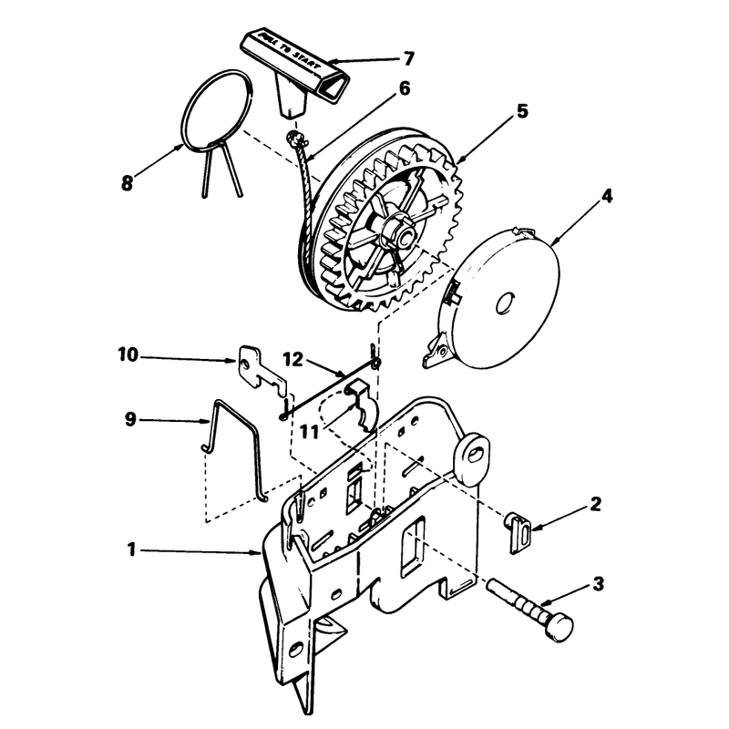 Starter Assembly No 590532