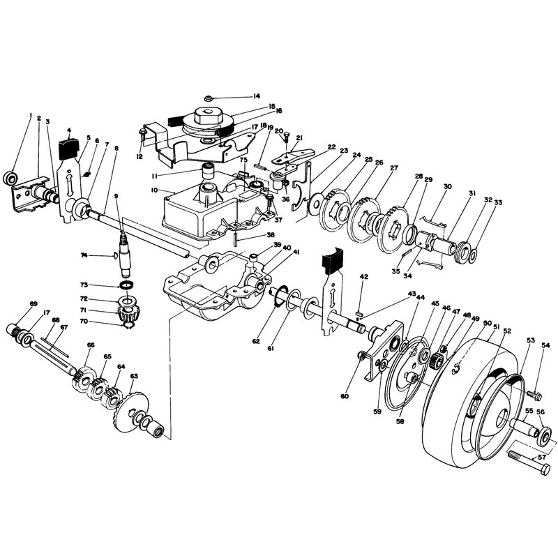 Gear Case Assembly Model 22035