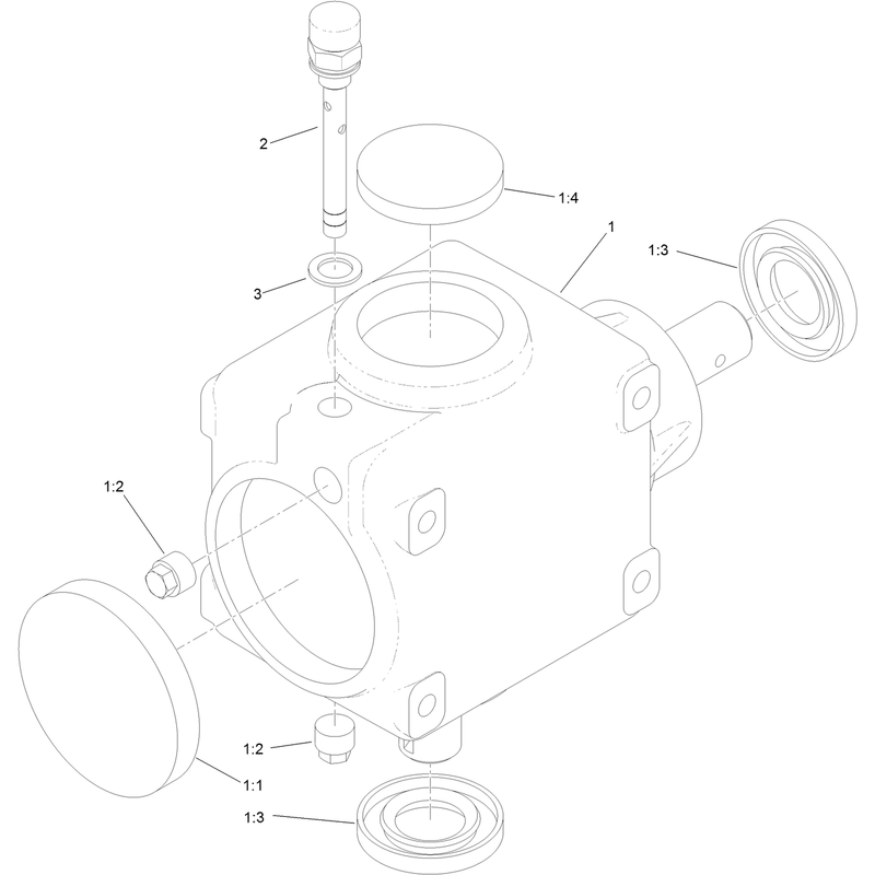 Gearbox Assembly No 130-8659