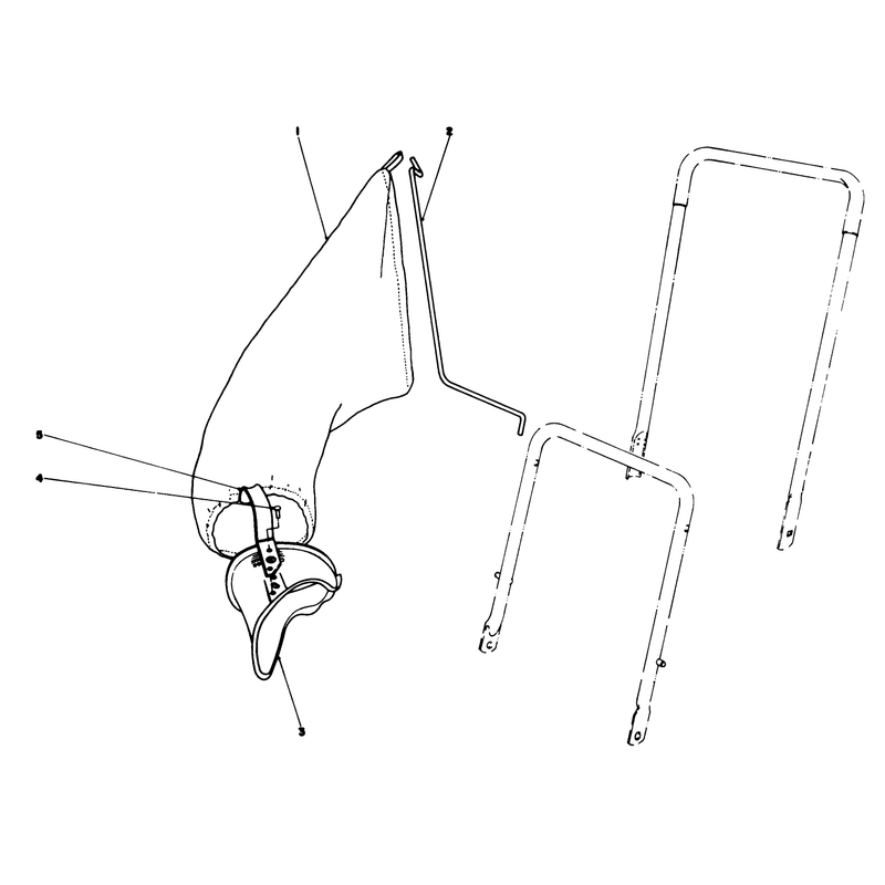Grass Bagging Kit No 38-0050 Optional