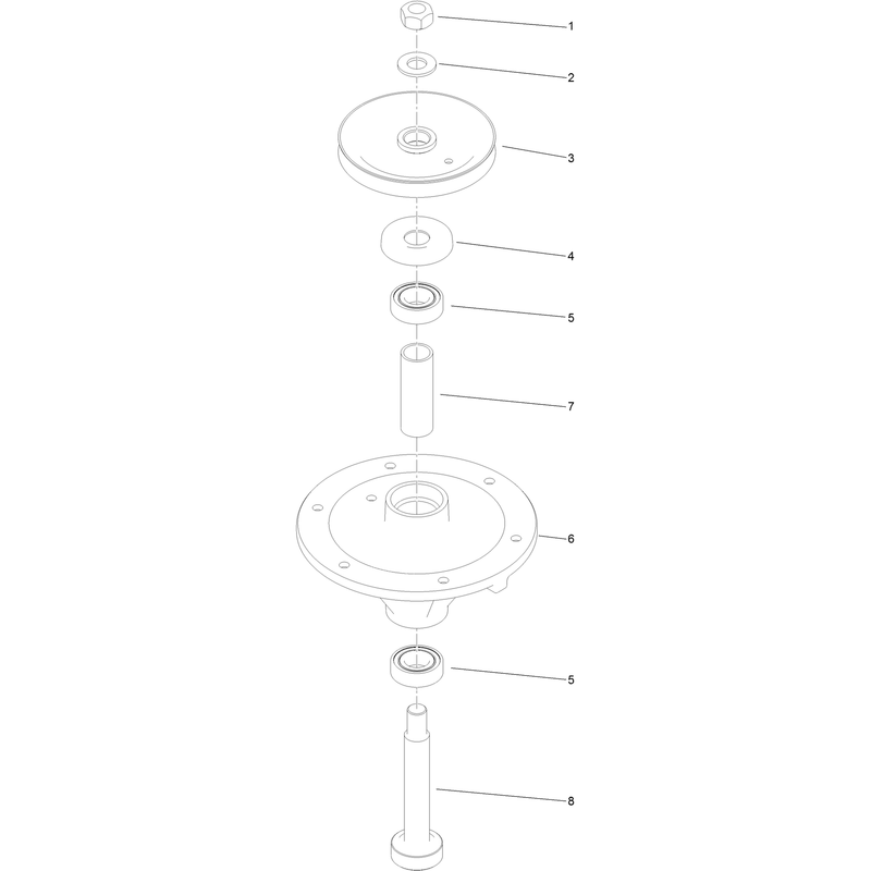 Spindle Assembly No 117-7638