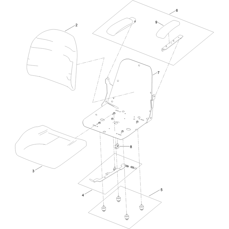 Seat Assembly No. 138-2556