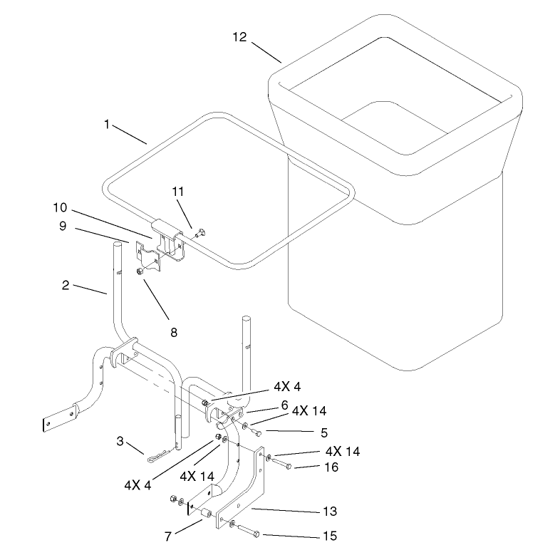 Bag And Frame Assembly