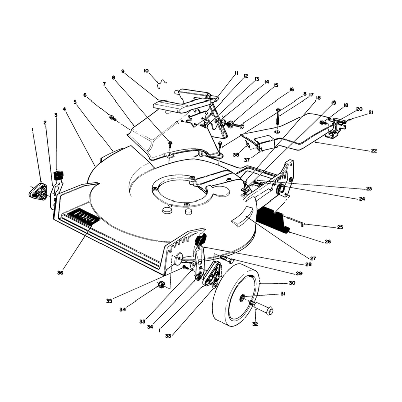 Housing Assembly Continued Used on Units with Serial No 9003043 and Up