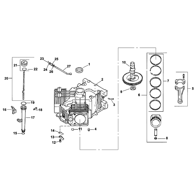 Group 2 Crankcase Assembly