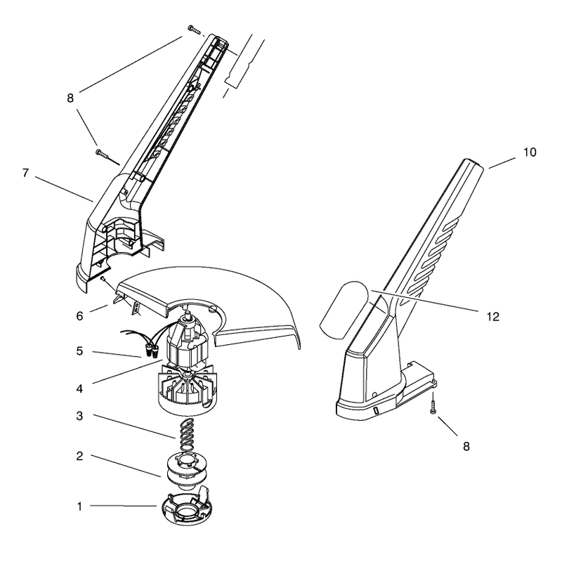 Motor & Housing Assembly
