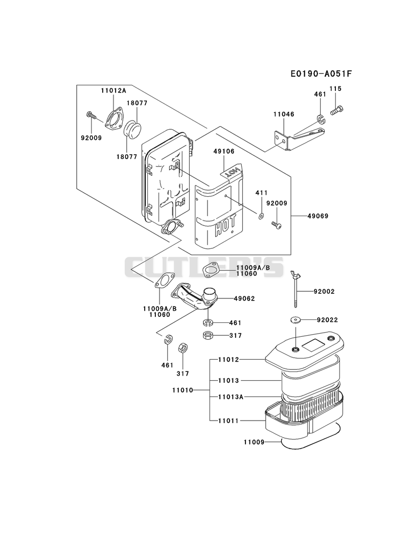 AIR-FILTER/MUFFLER