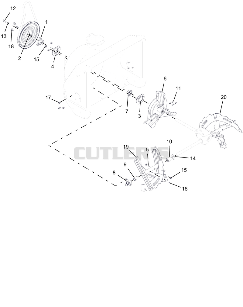 Auger And Impeller - 22 Inch