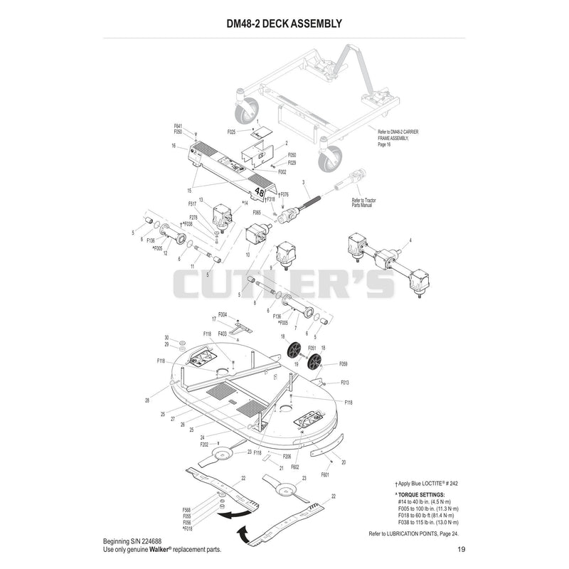 DM48-2 Deck Assembly