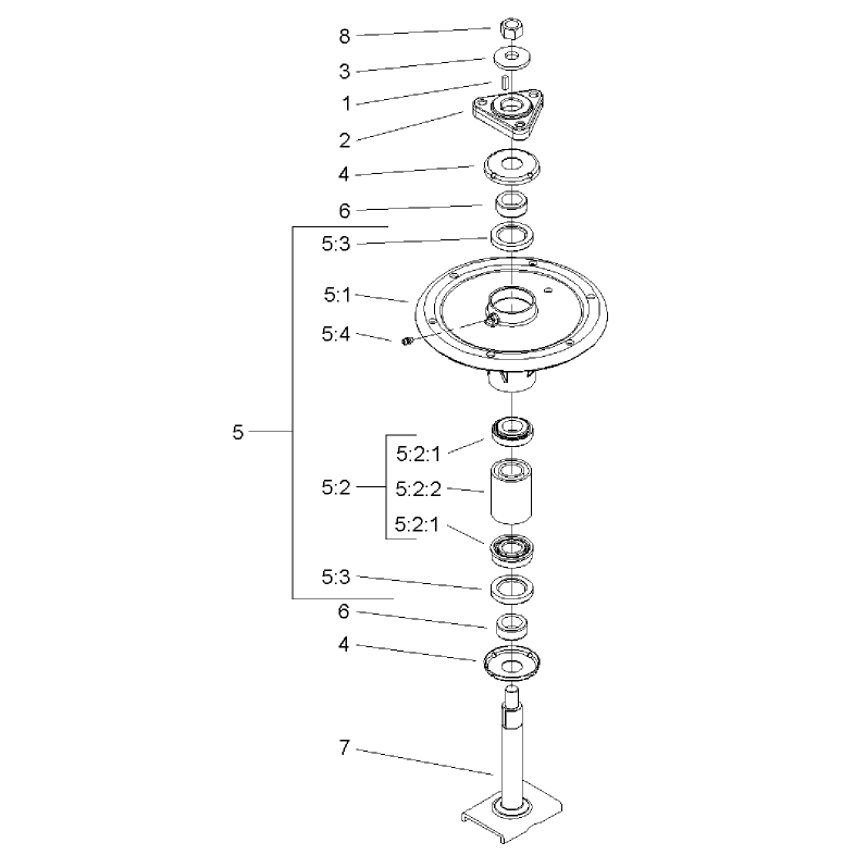 Spindle Assembly No 106-3217