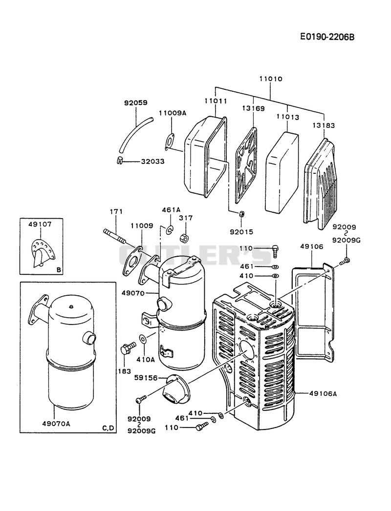 AIR-FILTER/MUFFLER
