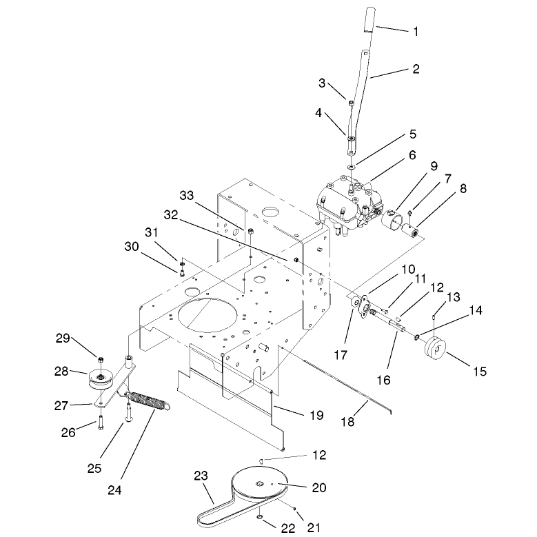 Transmission and Drive System Assembly