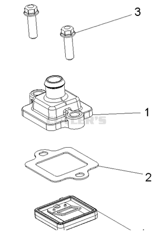 Gravely 996200 Atlas JSV 3000 Gas, Base Parts Diagram