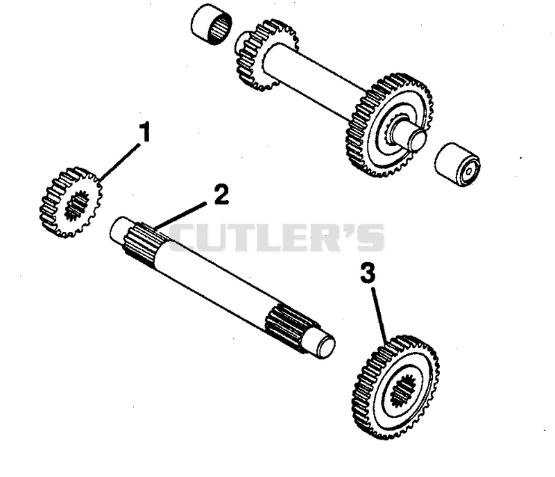 NUMBER FOUR SHAFT - IDLER