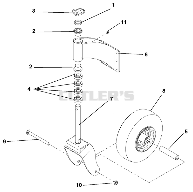 Wheel And Strut Assembly