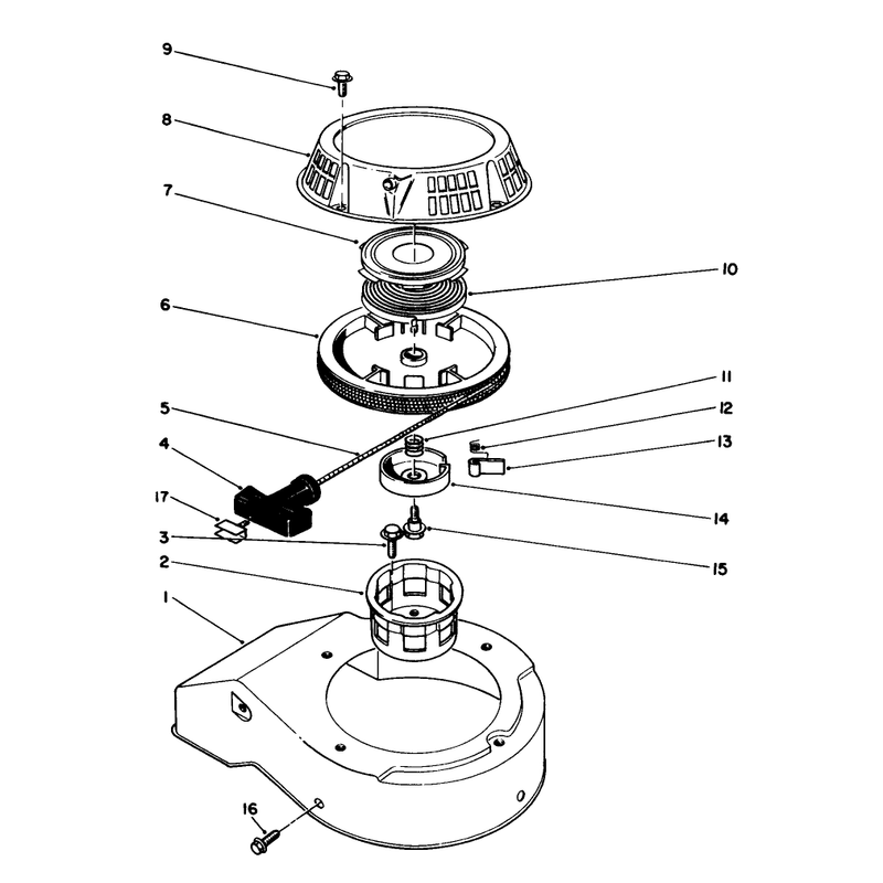 Recoil Assembly Model No 47pl0-3