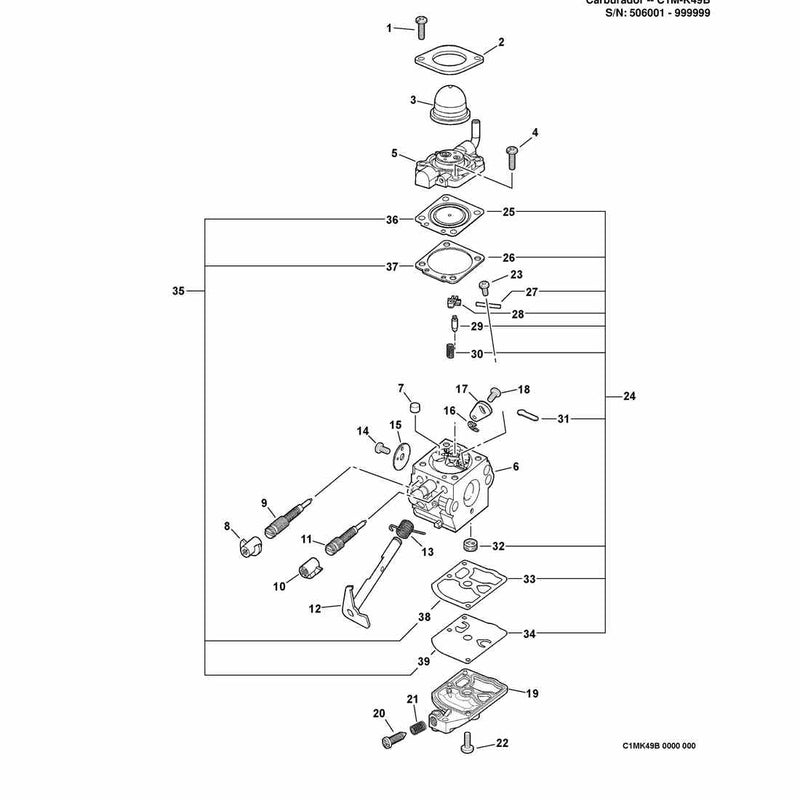 Carburetor -- C1M-K49B
