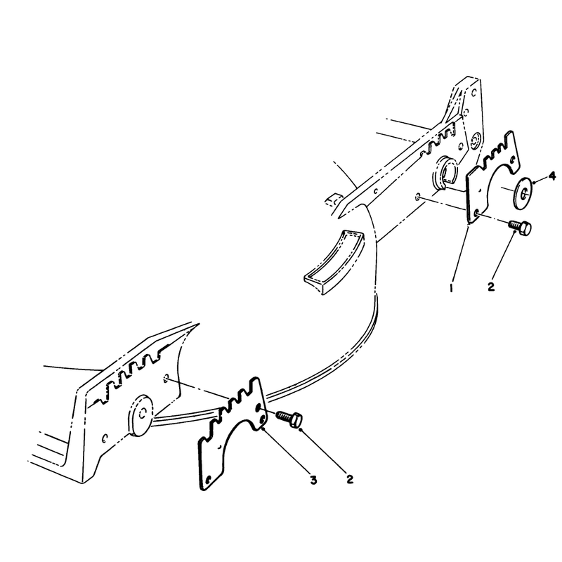 Wear Plate Kit No 49-4080 Optional