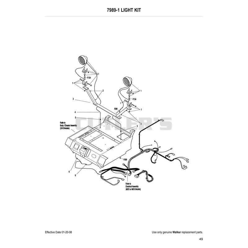 7989-1 Light Kit